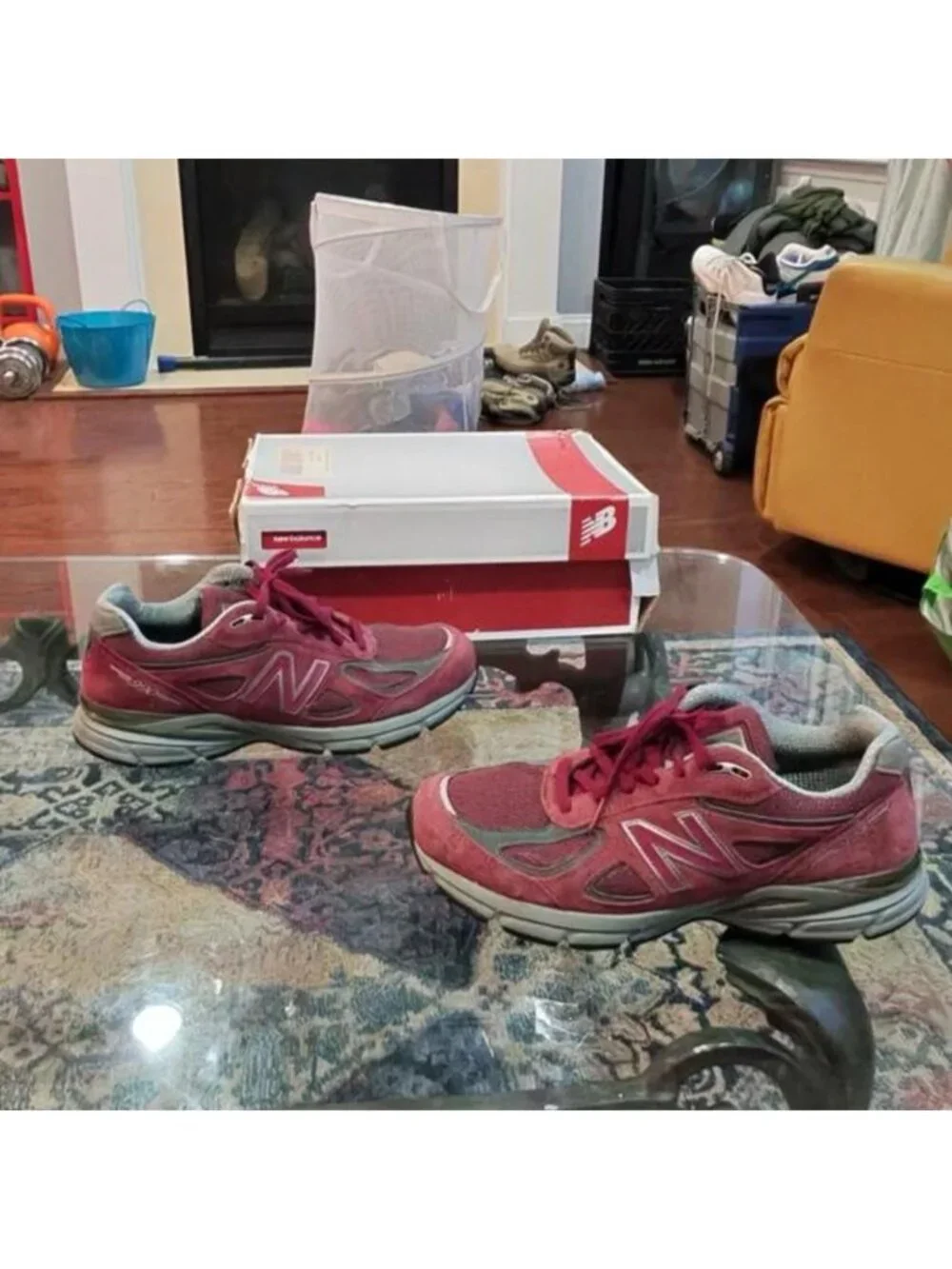 New Balance 990v4 Made in USA M990GU4 Burgundy - US 9.5D